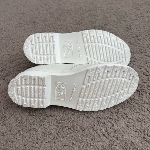 Dr. Martens 1461 For Pride White Leather Oxford Shoes Mens 7 Womens 8 - Picture 11 of 14